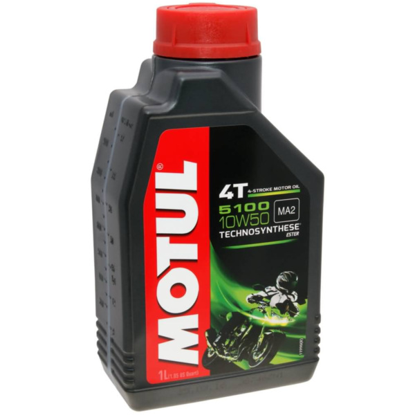 Motul engine oil 4-stroke 4T 5100 10W50 1 Liter MOT104074