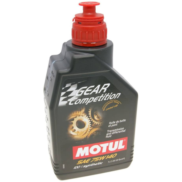 Motul transmission oil Gear Competition transmission and differential fluid 75W140 1 Liter MOT105779