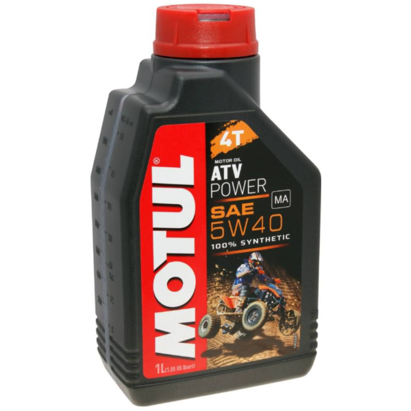 Motul engine oil 4-stroke 4T 5W40 ATV Power 1 Liter MOT105897