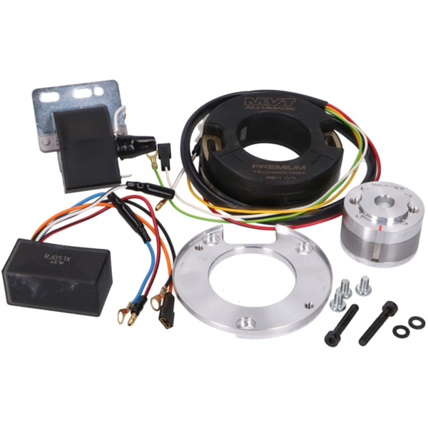 inner rotor ignition MVT Premium V1 with light for Aprilia, Derbi, Gilera 2T Euro4 / Euro5 MVT-PREM29