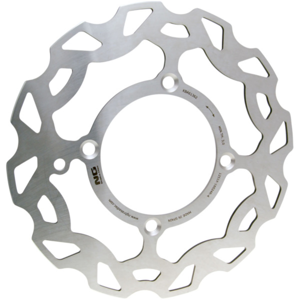 brake disc NG Wavy for Beta 50 RR Enduro, Motard (2012-) front NG1251X fitting for Beta RR Motard 50  2004, 1,8 PS, 1,3 kw