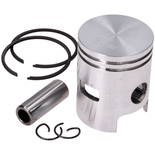 Kolben Satz Naraku 50ccm 38,4mm für Vespa V50, Special, PK, Ape NK103.66 passend für Vespa V  50 V5SA1T 1977, 2,5 PS, 1,8 kw