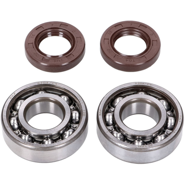 crankshaft bearing set Naraku SKF / FKM Premium C4 for Derbi EBE, EBS, D50B0 NK104.21