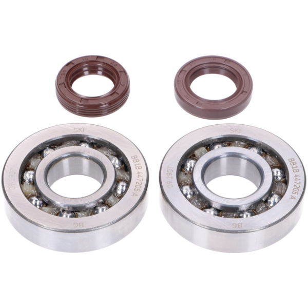 Kurbelwellenlager Satz Naraku SKF, FKM Premium C4 Polyamid für Piaggio NK104.32