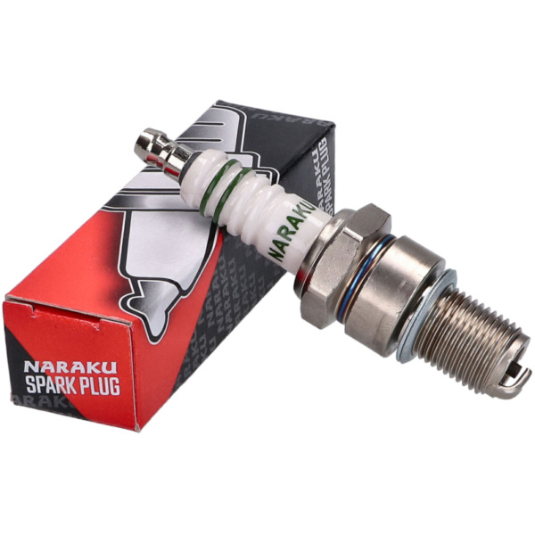 Zündkerze Naraku 14-R9-LS (BR9ES) NK14-R9-LS passend für Aprilia SR Ditech Racing 50 RLD10 2005, 4,5 PS, 3,3 kw