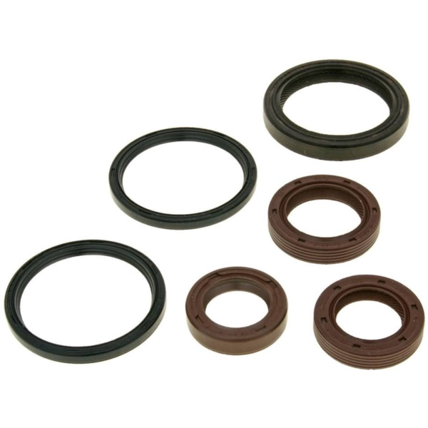 Simmrring Wellendichtringsatz Motor für Aprilia, Gilera, Piaggio, Vespa Maxi NK167.04 passend für Benelli Adiva  250 AD 2006, 