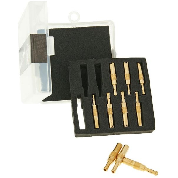 Vergaser Nebendüsenset Naraku M6 für Keihin PWK / CVK Vergaser 35-58 - 10 Stück NK200.20