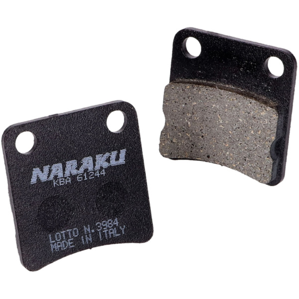 brake pads Naraku organic for Honda Dio, Daelim Message, Cordi, Five NK430.12 fitting for Torrot Muvi E-Roller   , 