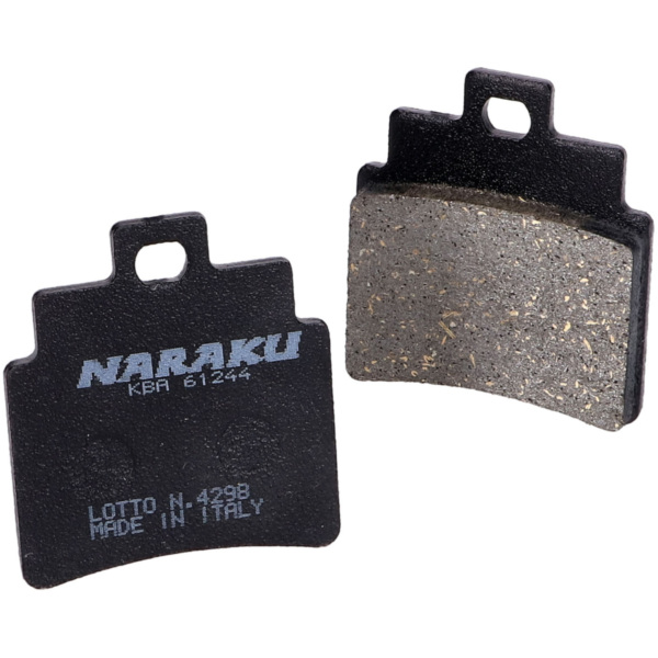 Bremsklötze Bremsbeläge Naraku organisch für Kymco KXR, MXU, Maxxer, SYM, SMC, SYM GTS NK430.30