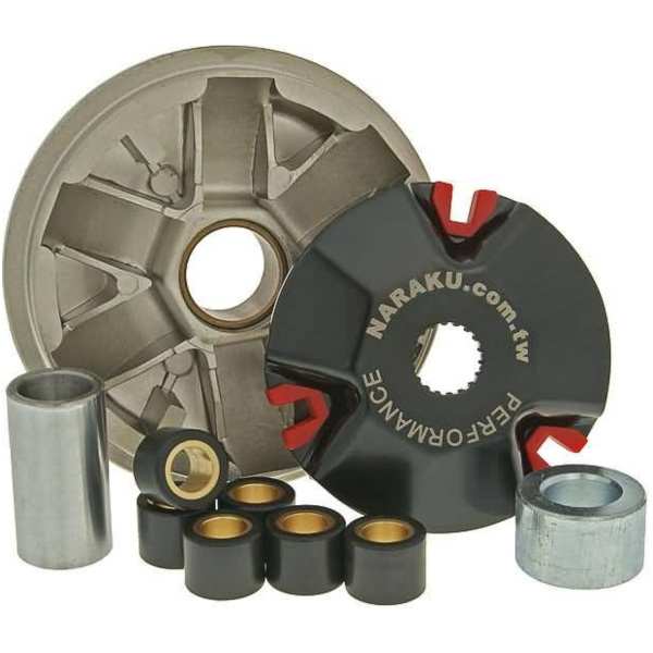 variator / vario kit Naraku sport for Piaggio (98-) NK900.94 fitting for Aprilia SR Ditech Sport 50 RLD10 2004, 4,5 PS, 3,3 kw