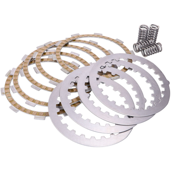 clutch plate / disc set Naraku HDRC aramid fiber 5-friction plate type for CPI, Generic, KSR-Moto, Keeway, Minarelli AM6, Motobi fitting for Rieju Spike  50  2008, 1,8/8,8 PS, 1,3/6,5 kw