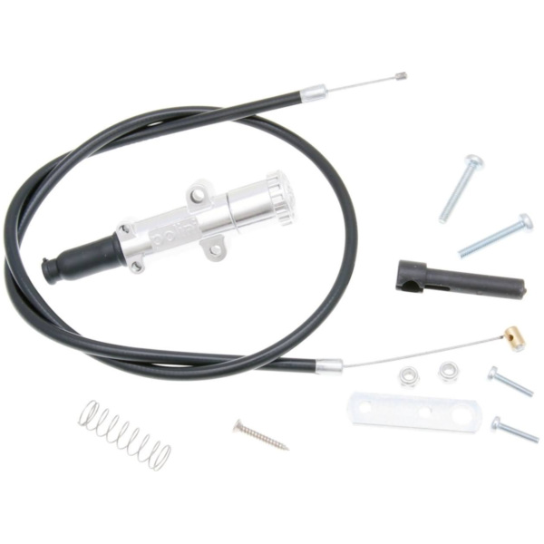 choke cable assy Polini chromed 65cm - universal P.33598