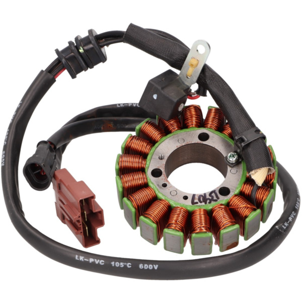 Ankerplatte Spule Lichtmaschine Stator OEM für Aprilia Scarabeo, Piaggio Beverly, MP3, Gilera Fuoco PI-58108R passend für Gilera Fuoco  500 M61100 2007, 40 PS, 29,5 kw