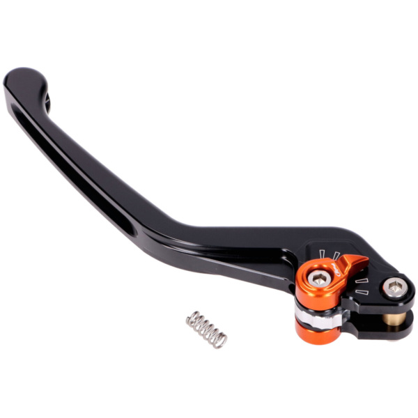 clutch lever / brake lever Puig 3.0 rear adjustable - black orange PUI220-NT