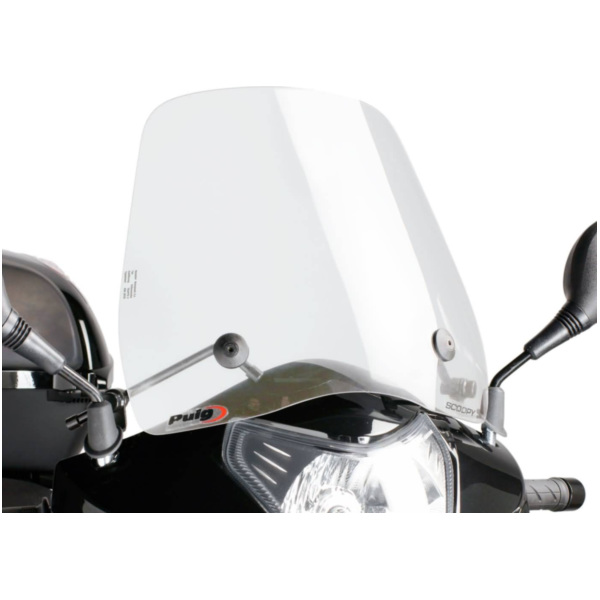 windshield Puig Trafic transparent / clear for Honda SH 125i, SH 150i, SH 300i PUI4045W