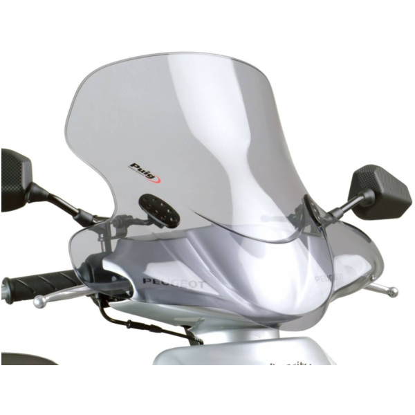 windshield Puig City Touring smoke for Peugeot Vivacity 50, 100, 125 (00-08) PUI4679H