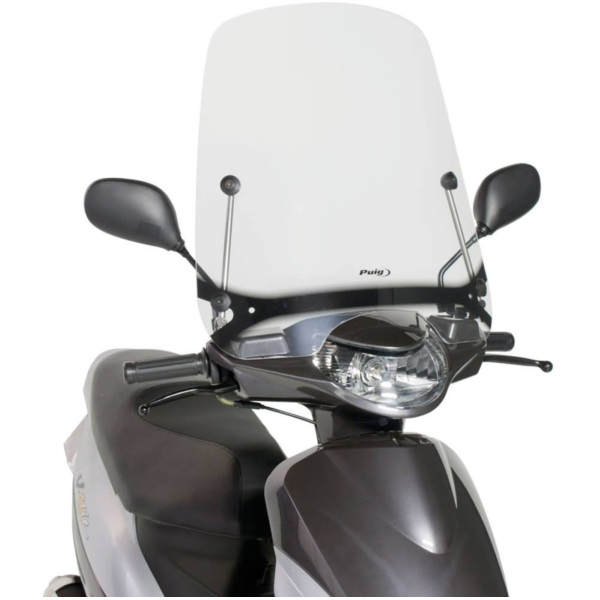 windshield Puig T.S. transparent / clear for Peugeot V-Clic PUI5268W
