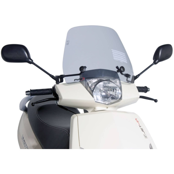 Verkleidung Windschild Puig Trafic smoke für Peugeot Vivacity 50 (09-14) PUI5628H