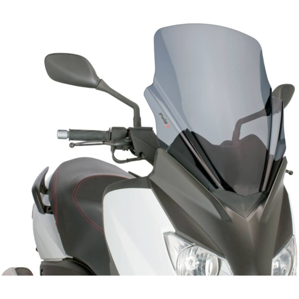 Verkleidung Windschild Puig V-Tech Line Touring dark smoke für Yamaha X-Max 125 YP125R 10-14 PUI6259F