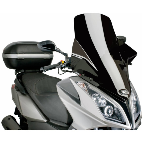 windshield Puig V-Tech Line Touring black for Kymco Downtown 125i, 300i ABS 09-14 PUI6790N