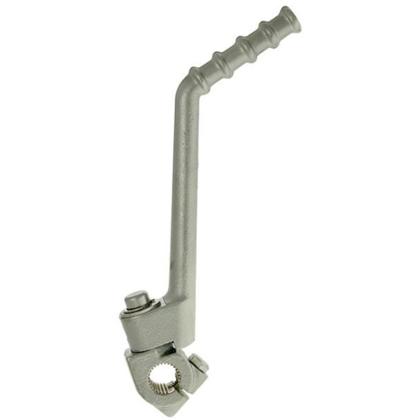 kickstart lever silver for Minarelli AM VC18405 fitting for Aprilia RX 6-Gang 50 ST000/ST001/STA01 2003, 