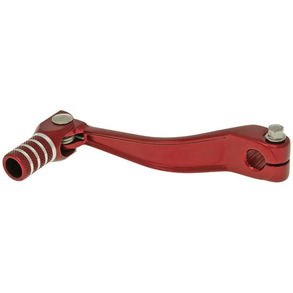 gear shift lever aluminum red for Piaggio / Derbi engine D50B0, EBE off-road, SM VC18423 fitting for Derbi Senda DRD Racing 50  2013, 