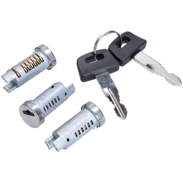 Schlüsselsatz Schlosssatz Lenkschloss 3-Zylinder für Piaggio TPH NRG, Vespa PX VC18455 passend für Vespa PK  50 V5X3T 1994, 2,7 PS, 2 kw