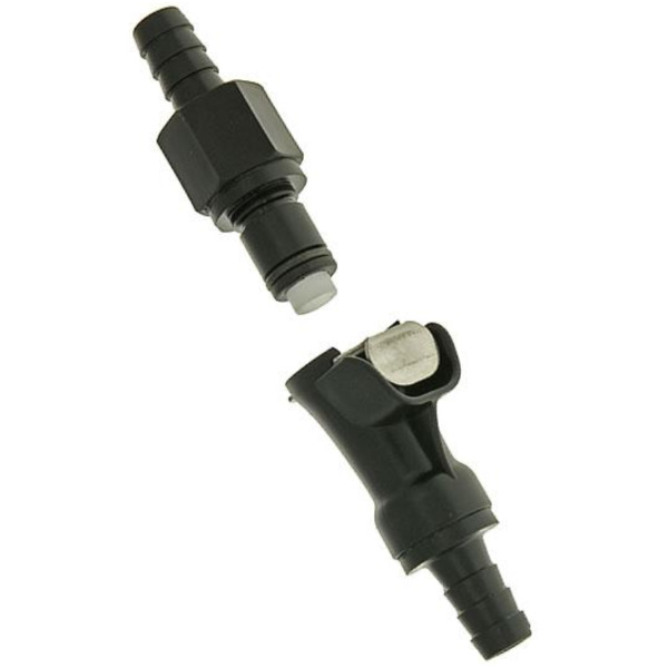Kraftstoffschlauch Benzinschlauchkupplung schwarz 8mm VC18934