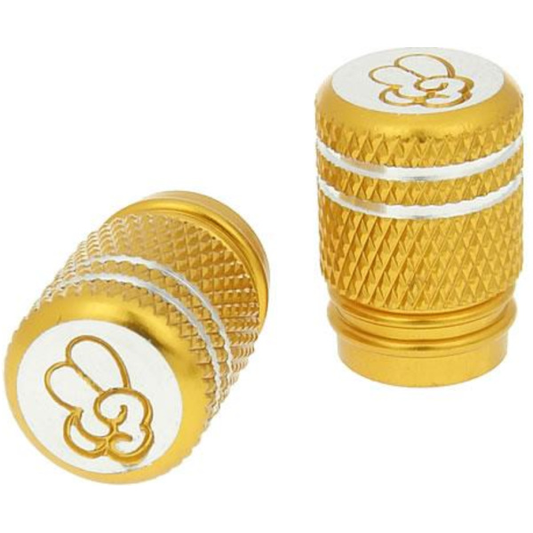 Ventilkappen Set Peace gold - universal VC20688