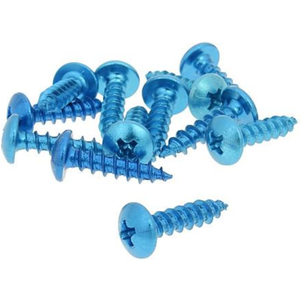 Bolzen Schraubensatz 12 Stück Verkleidung blau - 5x20 VC21249