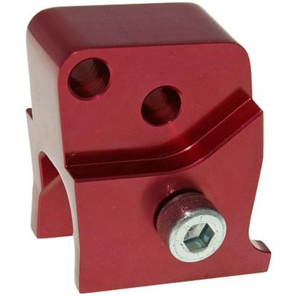 Fahrwerk Höherlegungssatz CNC 2-Loch rot für Peugeot liegend VC21322