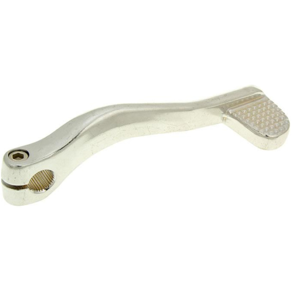 kick starter aluminum silver for Honda, Kymco, 139QMB VC23363 fitting for Peugeot Kisbee  50  2012, 3,7 PS, 2,7 kw