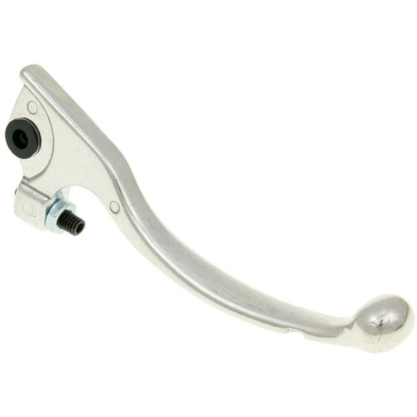 Bremsgriff brake lever right, silver color for Derbi, HM, MH, for: Rieju, Sherco VC24891