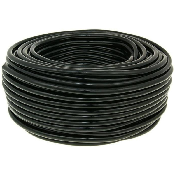 fuel hose black 50m reel - 5mm inner, 9mm outer diameter VC27175