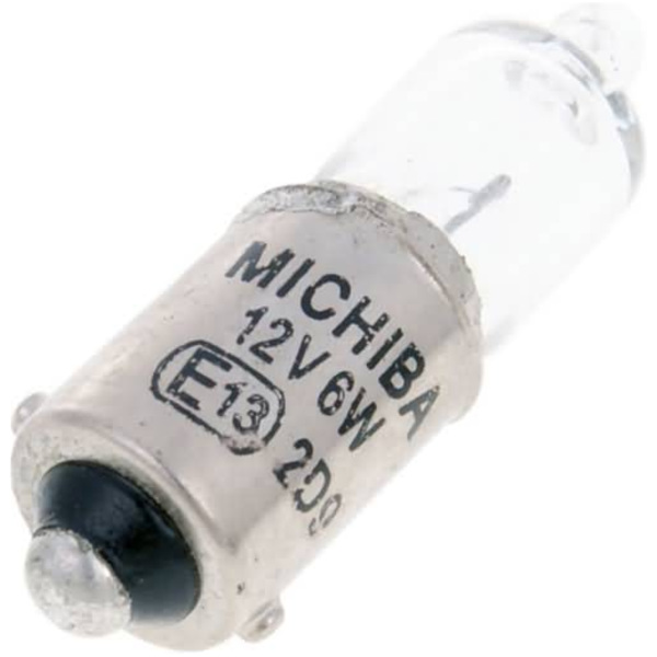 Birne Glühlampe weiß H6W BAX9s 12V 6W VC30988