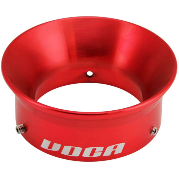 bell mouth VOCA Evo 48mm red for PWK, flat slide carburetor VCR-RD13.CNC/RE