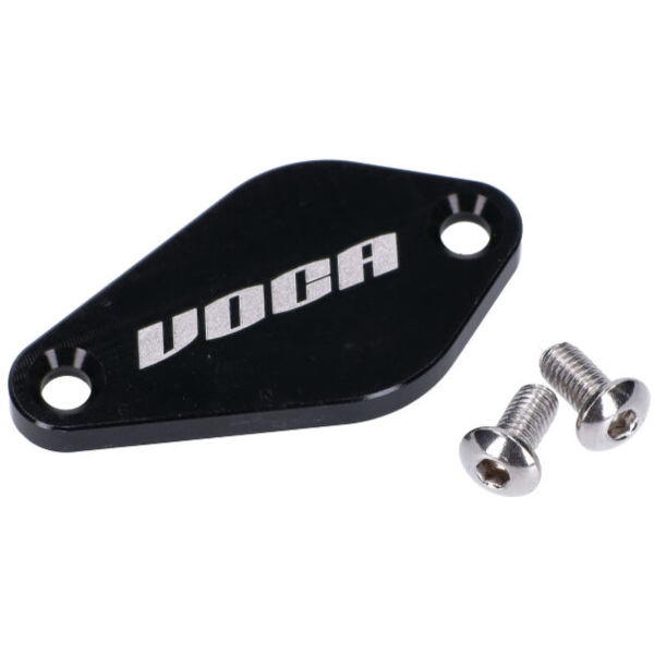 oil pump cover VOCA Style black for Minarelli AM6, Derbi EBE, EBS, D50B VCR-SD70000/BK fitting for Derbi Senda R 50 SENDA H 1997, 