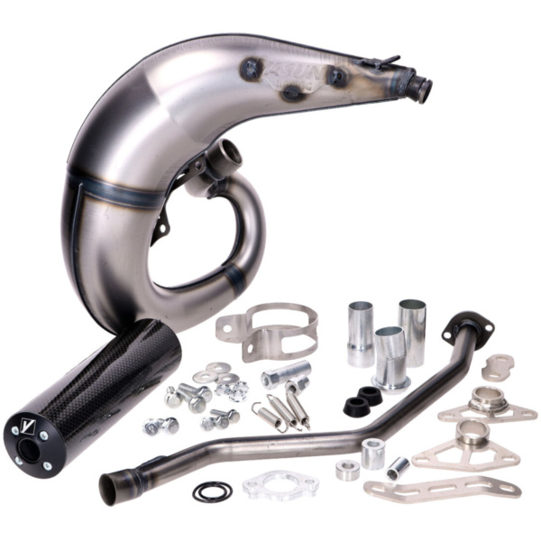 Auspuff Yasuni Cross ML Carbon für Yamaha DT50, MBK X-Limit, Peugeot, Malagu YA807TC-25