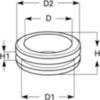 Cable support sleeve 6X10X13 BLI8_1