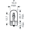 Bulb 12v5w w2.1x9.5d amber_1