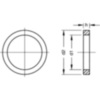 Aluminium sump plug crush washer 6x10_1