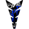Tank protector  black MATT blue_1