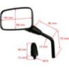Mirror black jmp BA19K0043BR_1