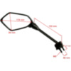 Mirror black jmp BA19K0045BLA_1