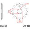 Front sprocket 14tooth pitch 520 JTF56414_1