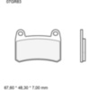 Bremsklotz Sinter vorne SA Brembo Alternative: 7370227_1
