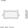 BRAKE PADS SINTERED ROAD FRONT LONG LIFE LA BREMBO_1