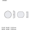 BRAKE PADS CARBON CERAMIC ROAD BREMBO_1