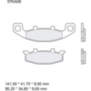 BRAKE PADS SINTERED ROAD FRONT SA BREMBO_1