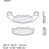 BRAKE PADS SINTERED ROAD FRONT SA BREMBO_1